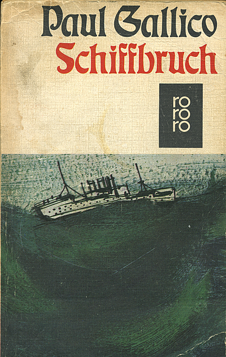 Taschenbuchcover: &bdquo;Schiffbruch&rdquo; von Paul Gallico