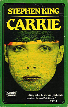 Buchcover: Stephen King &ndash; Carrie (1974)