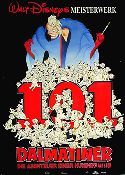 Kinoplakat: 101 Dalmatiner Kinoplakat: 101 Dalmatiner