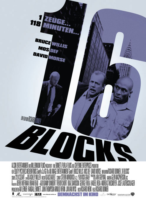 Plakatmotiv: 16 Blocks (2006) Plakatmotiv: 16 Blocks (2006)
