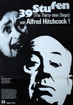 Plakatmotiv: Die 39 Stufen