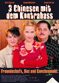 Kinoplakat: 3 Chinesen mit dem Kontrabass
