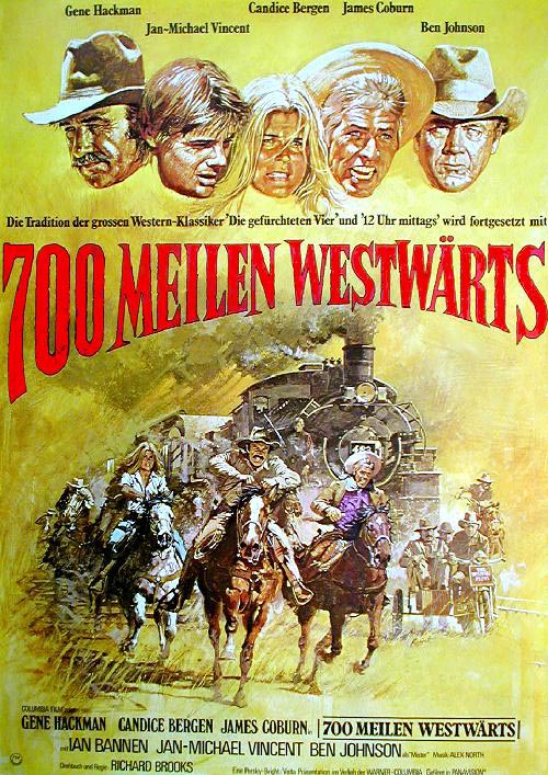 Plakatmotiv: 700 Meilen westwärts (1975) Plakatmotiv: 700 Meilen westwärts (1975)