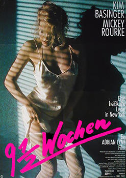 Kinoplakat: 9 ½ Wochen Kinoplakat: 9 ½ Wochen