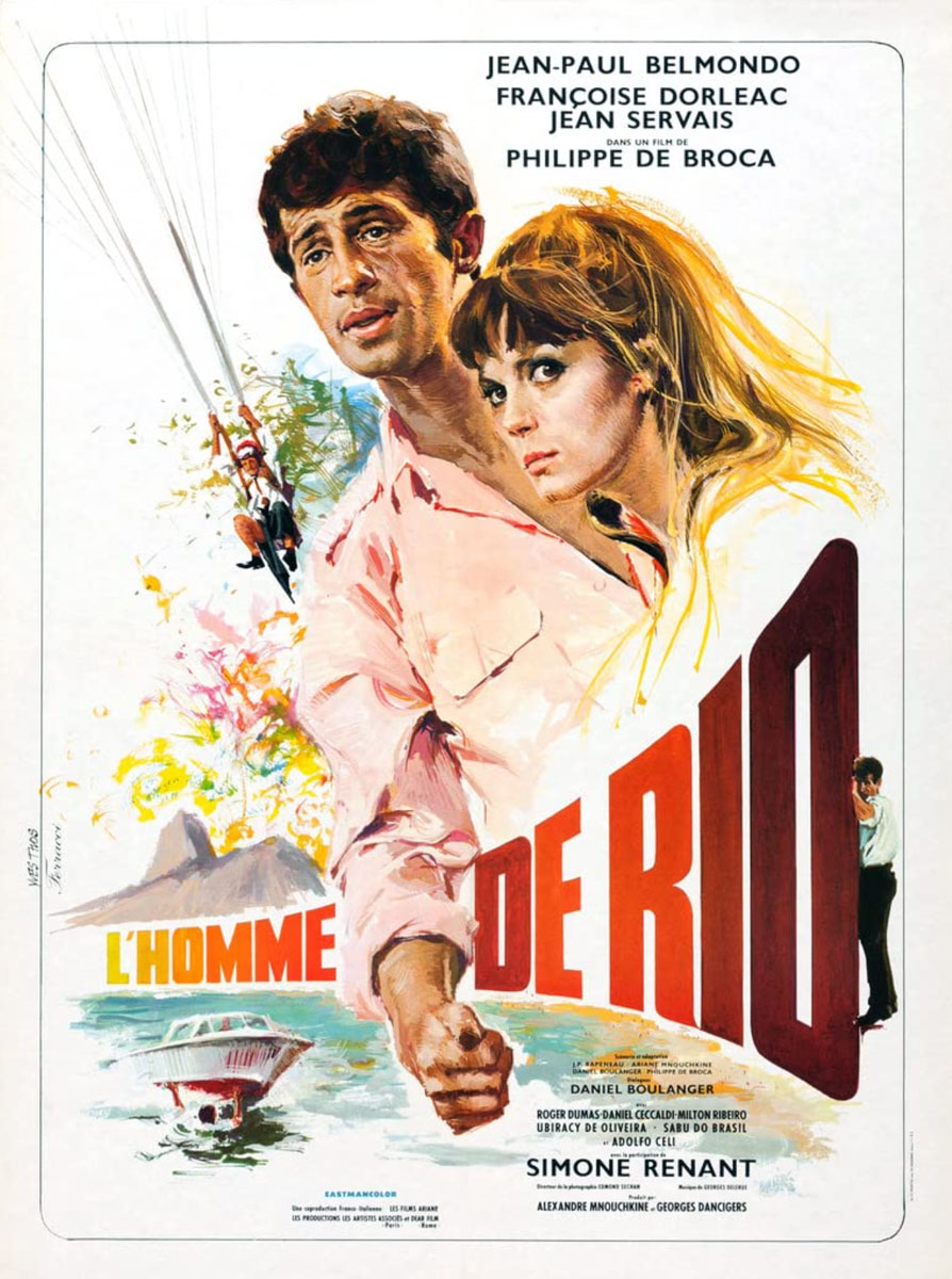 Plakatmotiv (Fr.): L'homme de Rio (1964)