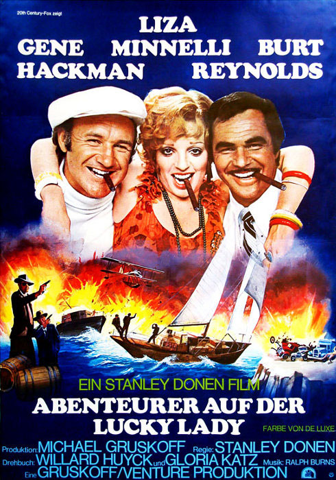 Plakatmotiv: Abenteurer auf der Lucky Lady (1975) Plakatmotiv: Abenteurer auf der Lucky Lady (1975)