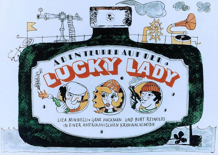 Plakatmotiv: Abenteurer auf der Lucky Lady (1975) Plakatmotiv: Abenteurer auf der Lucky Lady (1975)