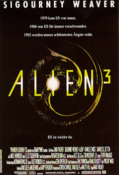 Kinoplakat: Alien 3 Kinoplakat: Alien 3