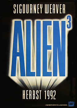 Kinoplakat: Alien 3 Kinoplakat: Alien 3