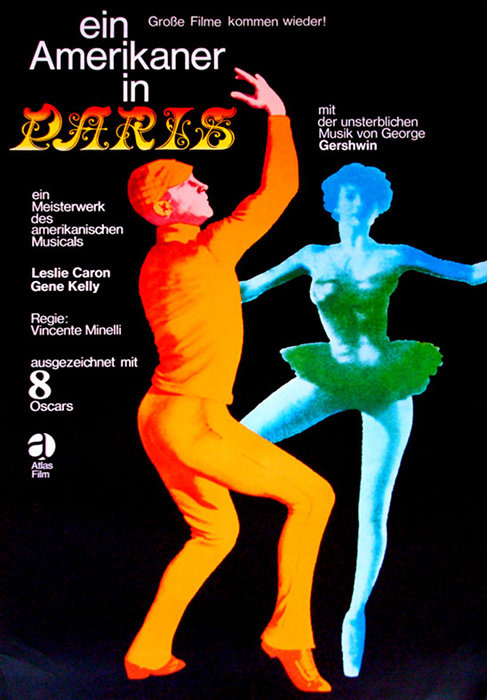 Plakatmotiv: Ein Amerikaner in Paris (1951)