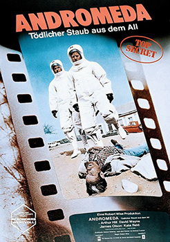 Videocover: Andromeda &ndash; T&ouml;dlicher Staub aus dem All (1971)