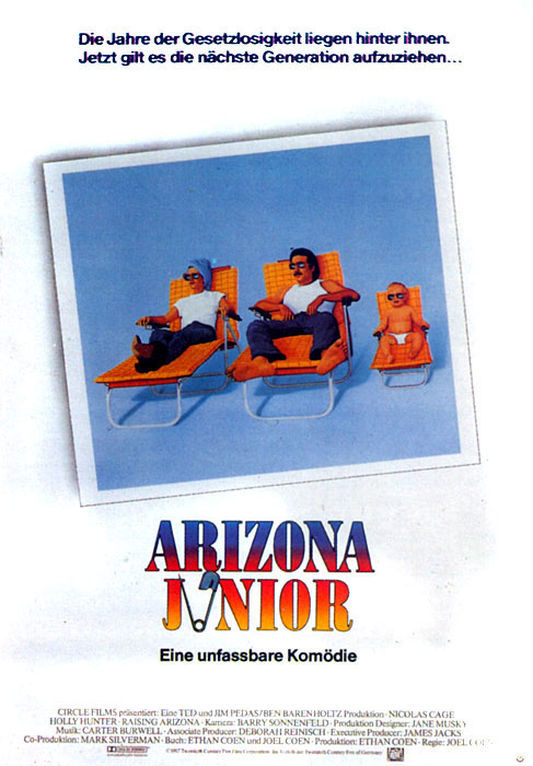 Plakatmotiv: Arizona Junior (1987) Plakatmotiv: Arizona Junior (1987)