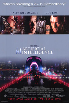 DVD-Cover (US): Artificial Intelligence: A.I.