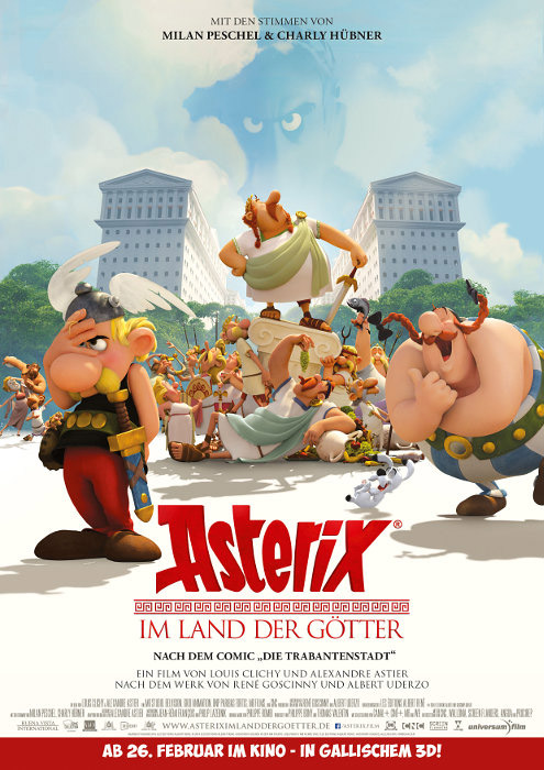 Plakatmotiv: Asterix im Land der G&ouml;tter (2014)