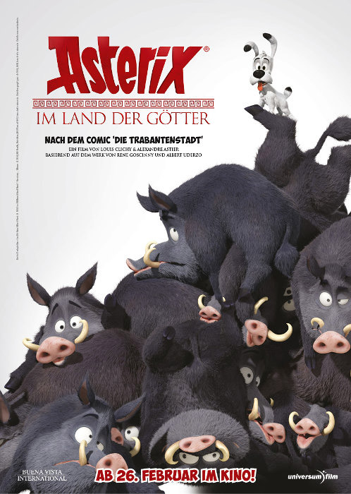 Plakatmotiv: Asterix im Land der G&ouml;tter (2014)