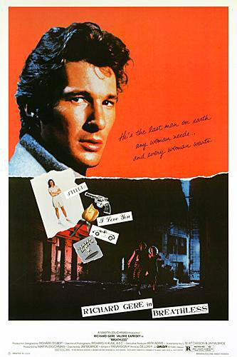 Plakatmotiv (US): Breathless &ndash; Atemlos (1983)