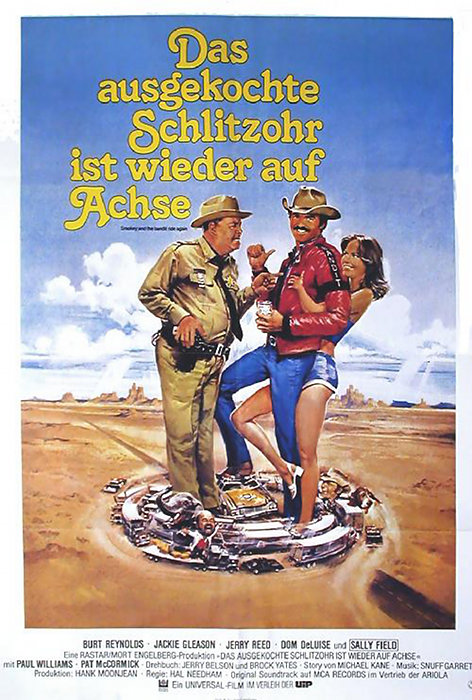 Plakatmotiv: Das ausgekochte Schlitzohr ist wieder auf Achse (1980)