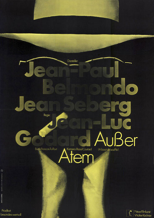 Plakatmotiv: Au&szlig;er Atem (1960)