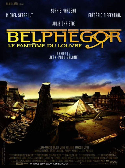 Plakatmotiv (Fr.): Belph&eacute;gor - Le fant&ocirc;me du Louvre (2001)