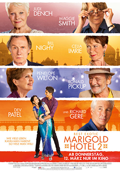 Kinoplakat: Best Exotic Marigold Hotel 2