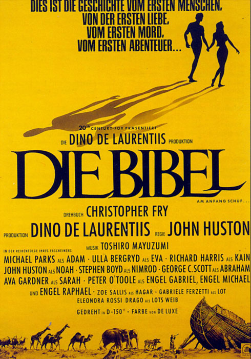 Plakatmotiv: Die Bibel (1966)