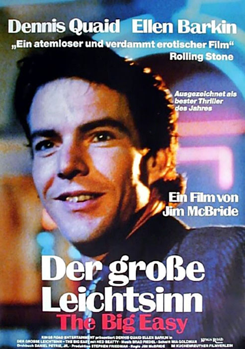Plakatmotiv: The Big Easy &ndash; Der gro&szlig;e Leichtsinn (1986)