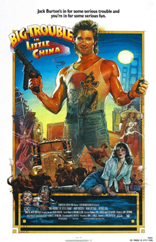 Plakatmotiv (US): Big Trouble in Little China (1986)
