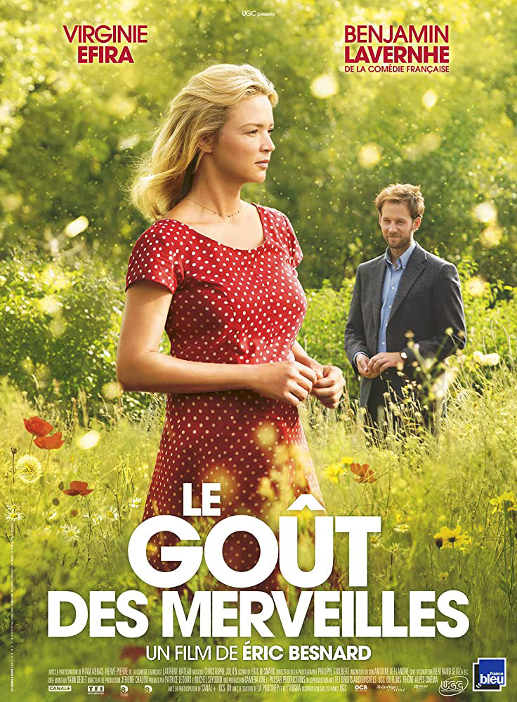 Plakatmotiv (Fr.): Le go&ucirc;t des merveilles &ndash; Birnenkuchen mit Lavendel (2015)
