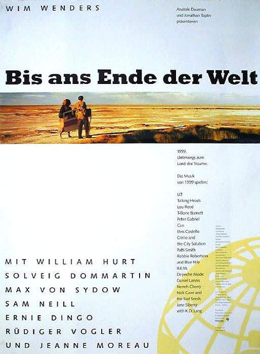 Plakatmotiv: Bis ans Ende der Welt (1991)