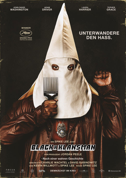 Plakatmotiv: BlacKkKlansman (2018)