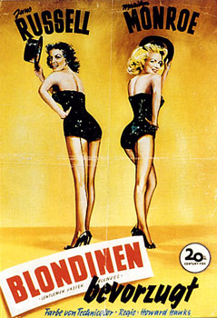 Plakatmotiv: Blondinen bevorzugt (1953)