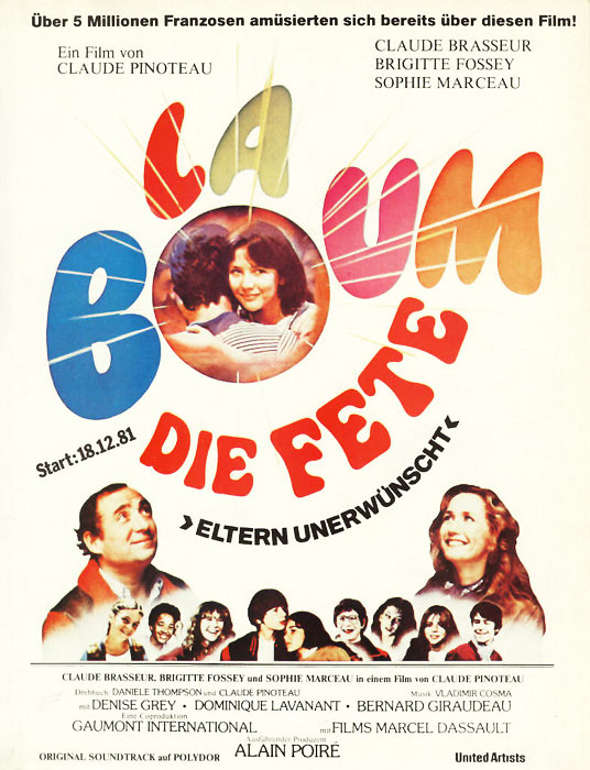 Plakatmotiv: La Boum &ndash; Die Fete (1980)