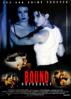 Plakatmotiv: Bound – Gefesselt (1996) Plakatmotiv: Bound – Gefesselt (1996)