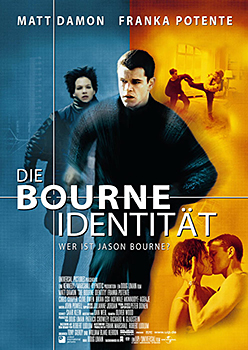 Kinoplakat: Die Bourne Identit&auml;t