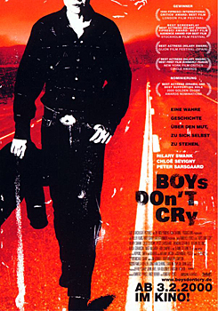 Kinoplakat: Boys don't cry