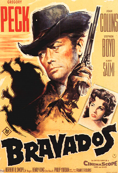 Plakatmotiv: Bravados (1958)