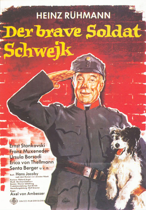 Plakatmotiv: Der brave Soldat Schwejk (1960) Plakatmotiv: Der brave Soldat Schwejk (1960)