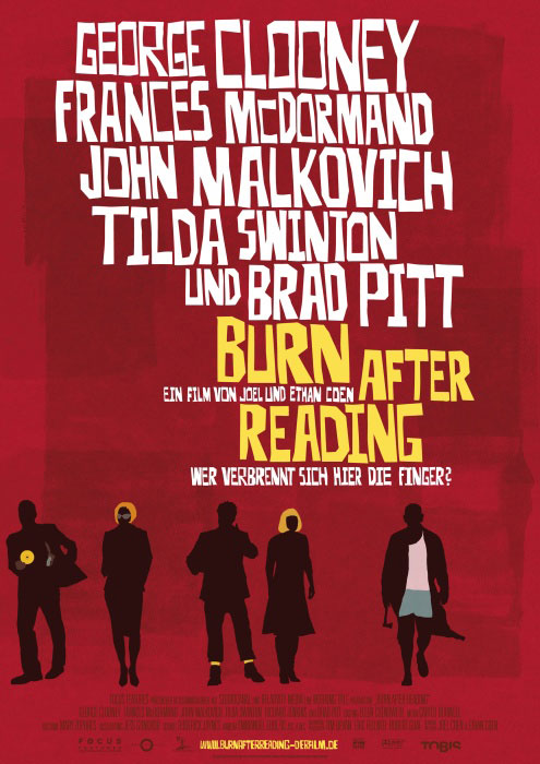 Plakatmotiv: Burn after Reading (2008)