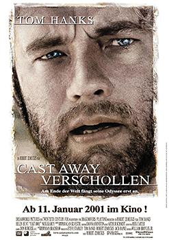 Plakatmotiv: Cast away &ndash; Verschollen (2000)