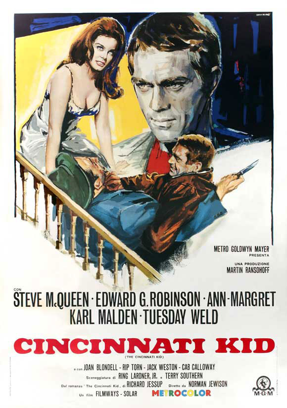 Plakatmotiv (It.): Cincinnati Kid (1965)