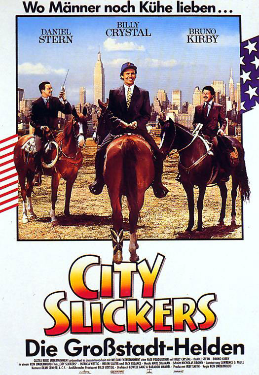 Plakatmotiv: City Slickers &ndash; Die Gro&szlig;stadthelden (1991)