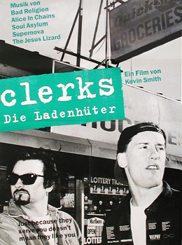 Kinoplakat: Clerks – Die Ladenhüter
