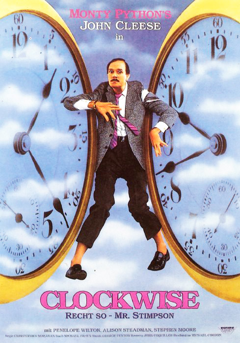 Plakatmotiv: Clockwise &ndash; Recht so, Mr. Stimpson (1986)