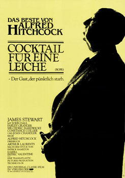 Plakatmotiv (Wiederaufführung 1984): Cocktail für eine Leiche – Rope