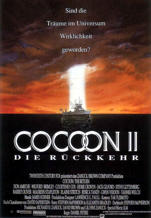 Plakatmotiv: Cocoon II &ndash; Die R&uuml;ckkehr (1988)