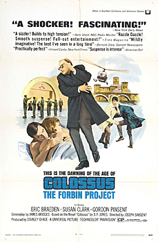 Kinoplakat (US): Colossus - The Forbin Project
