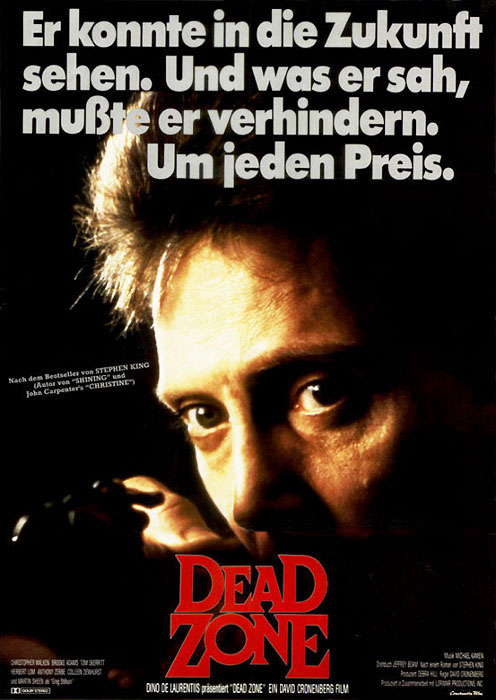 Plakatmotiv: Dead Zone – Der Attentäter (1983) Plakatmotiv: Dead Zone – Der Attentäter (1983)
