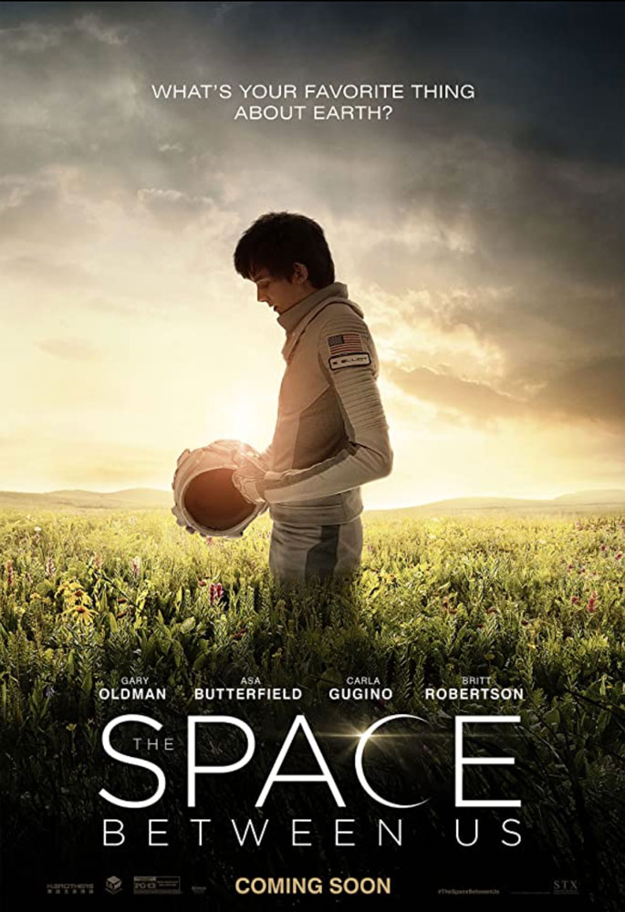 Plakatmotiv (US): Space between us (2017)