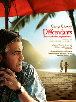 Kinoplakat: The Descendants &ndash; Familie und andere Angelegenheiten