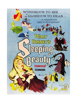 Kinoplakat (US): Dornr&ouml;schen &ndash; Sleeping Beauty